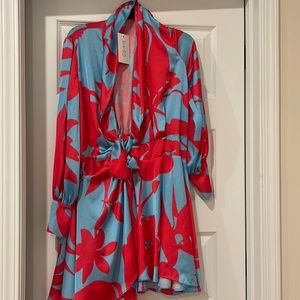 Sukiso Women's Coral Wave Elsa Dress